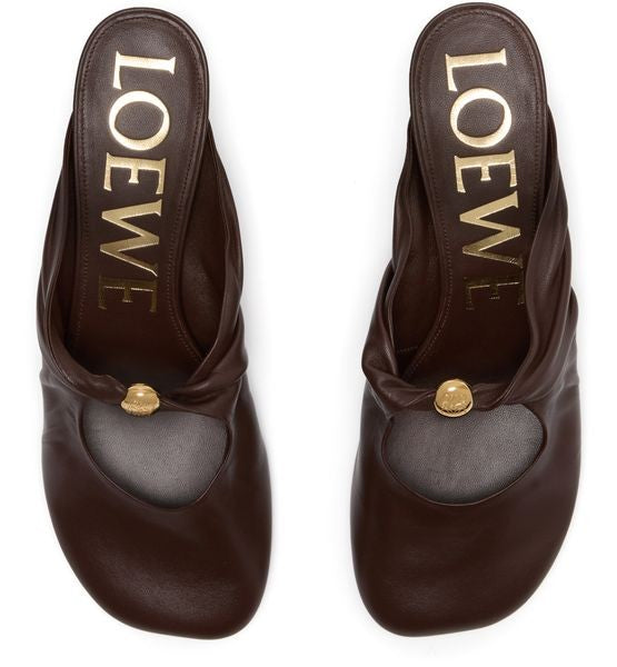LOEWE Pebble mules in soft nappa lambskin - Image 5