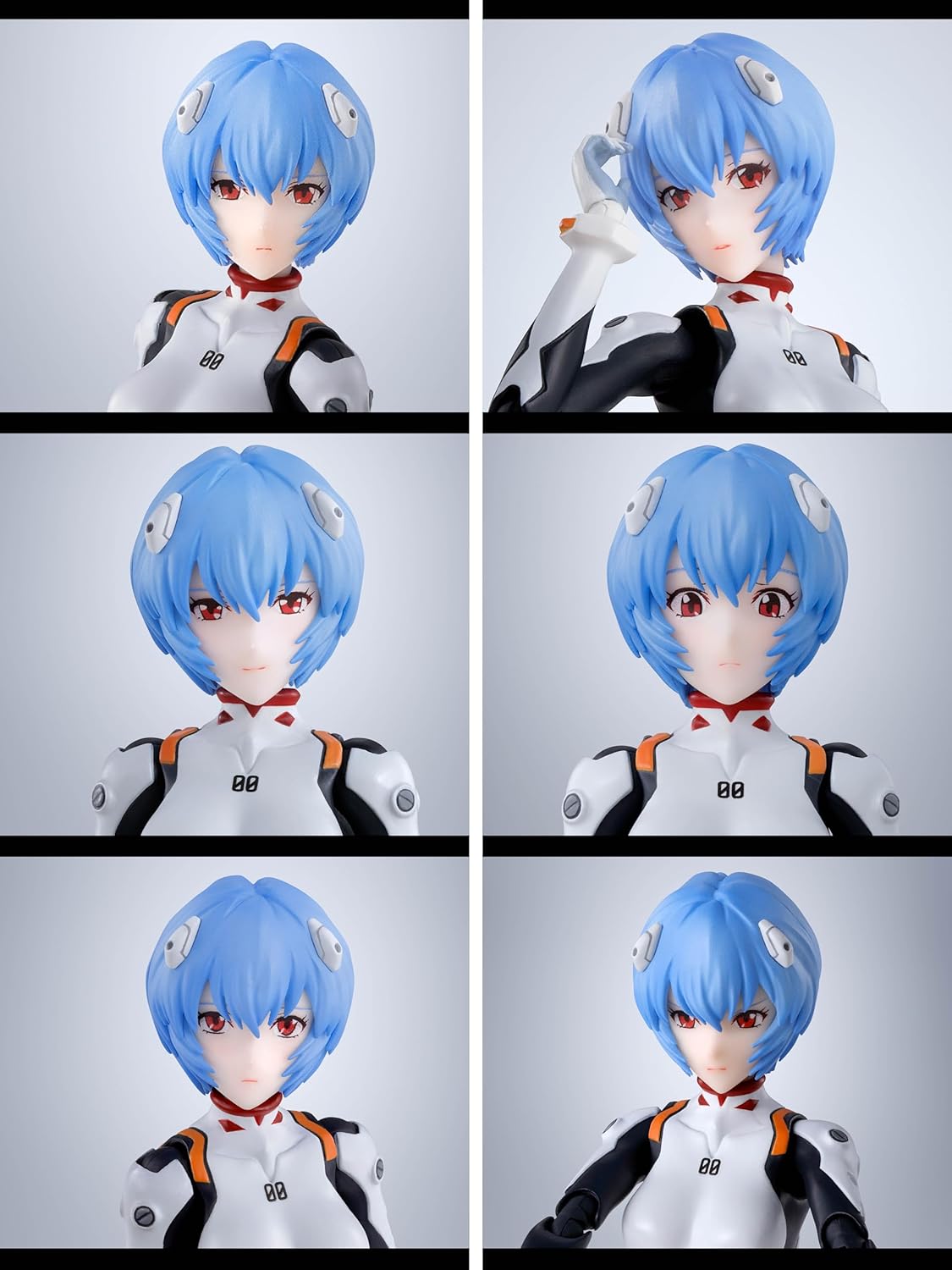 TAMASHII NATIONS S.H. Figuarts Rei Ayanami, About 5.3 inches (135 mm), PVC & ABS, Pre-painted Action Figure