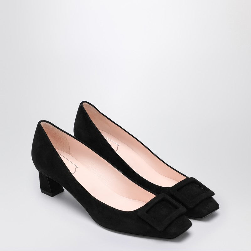 Roger Roger Vivier Belle Vivier BlackSuedeDécolletés - Image 5