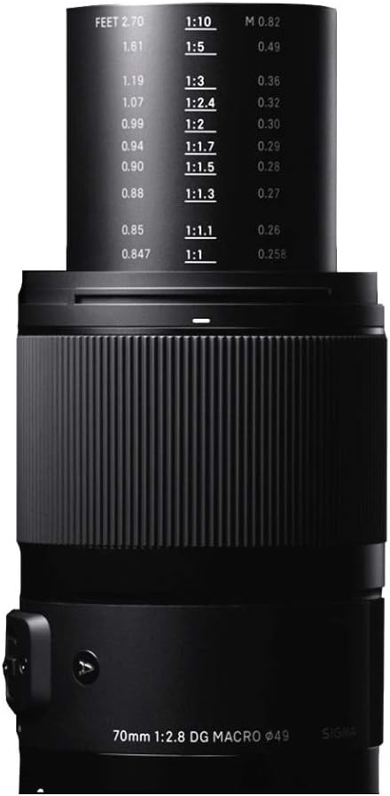 シグマ(Sigma) レンズ 70mm F2.8 DG MACRO Sony ソニー Eマウント 単焦点 望遠 フルサイズ ミラーレス用 Art