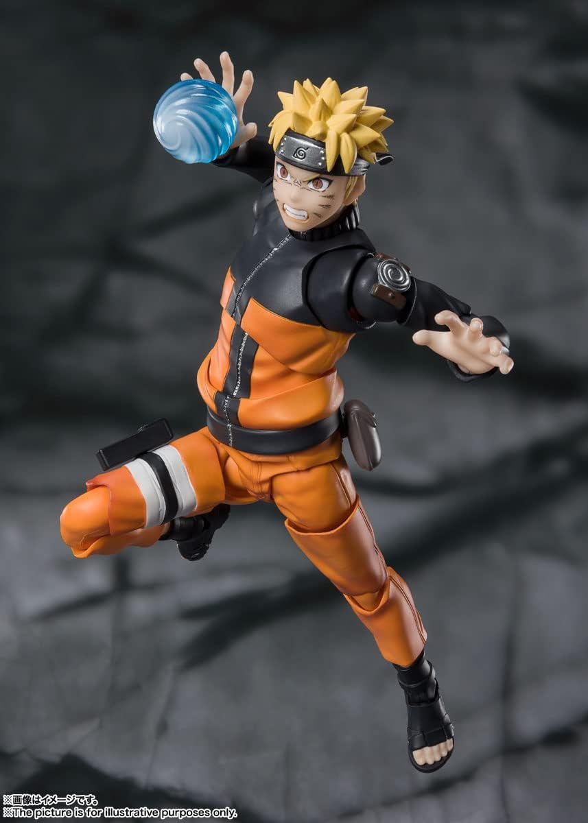 Tamashi Nations S.H. Figuarts Naruto Shippuden Uzumaki Naruto Nino-O Stem Power with Hope, (Resale Version) Approx. 5.7 inches (145 mm), PVC & ABS Pre-Painted Action Figure