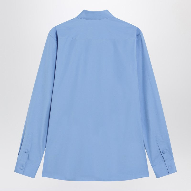 Valentino バレンティーノ水色の綿シャツ - Image 5