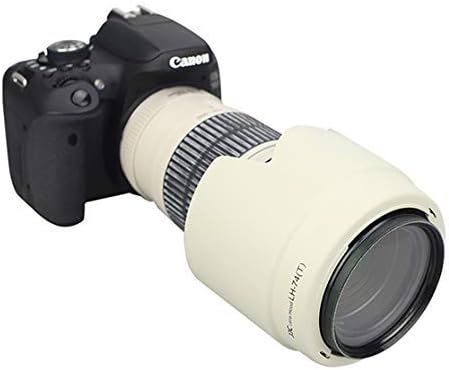 JJC製品 花形! キャノン レンズフード ET-74 互換品 EF70-200mm F4L IS 対応 ホワイト
