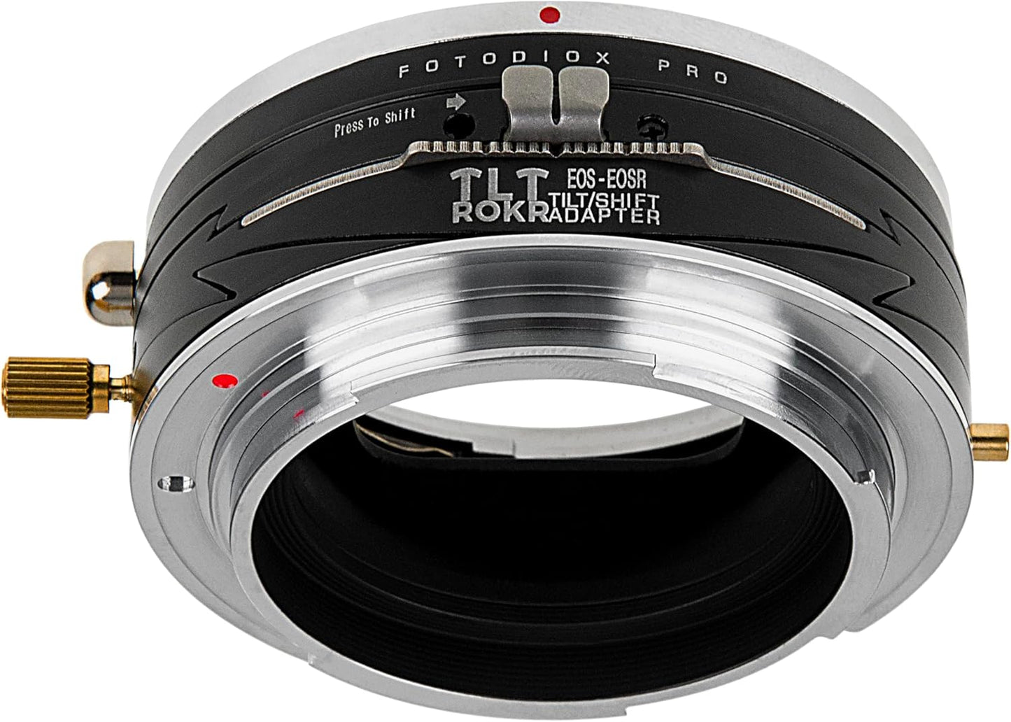 Fotodiox Pro TLT ROKR to Tilt/Shift Lens Mount Adapter for Canon EOS (EF) D/SLR Lens to Canon RF Mount Mirrorless Camera Body