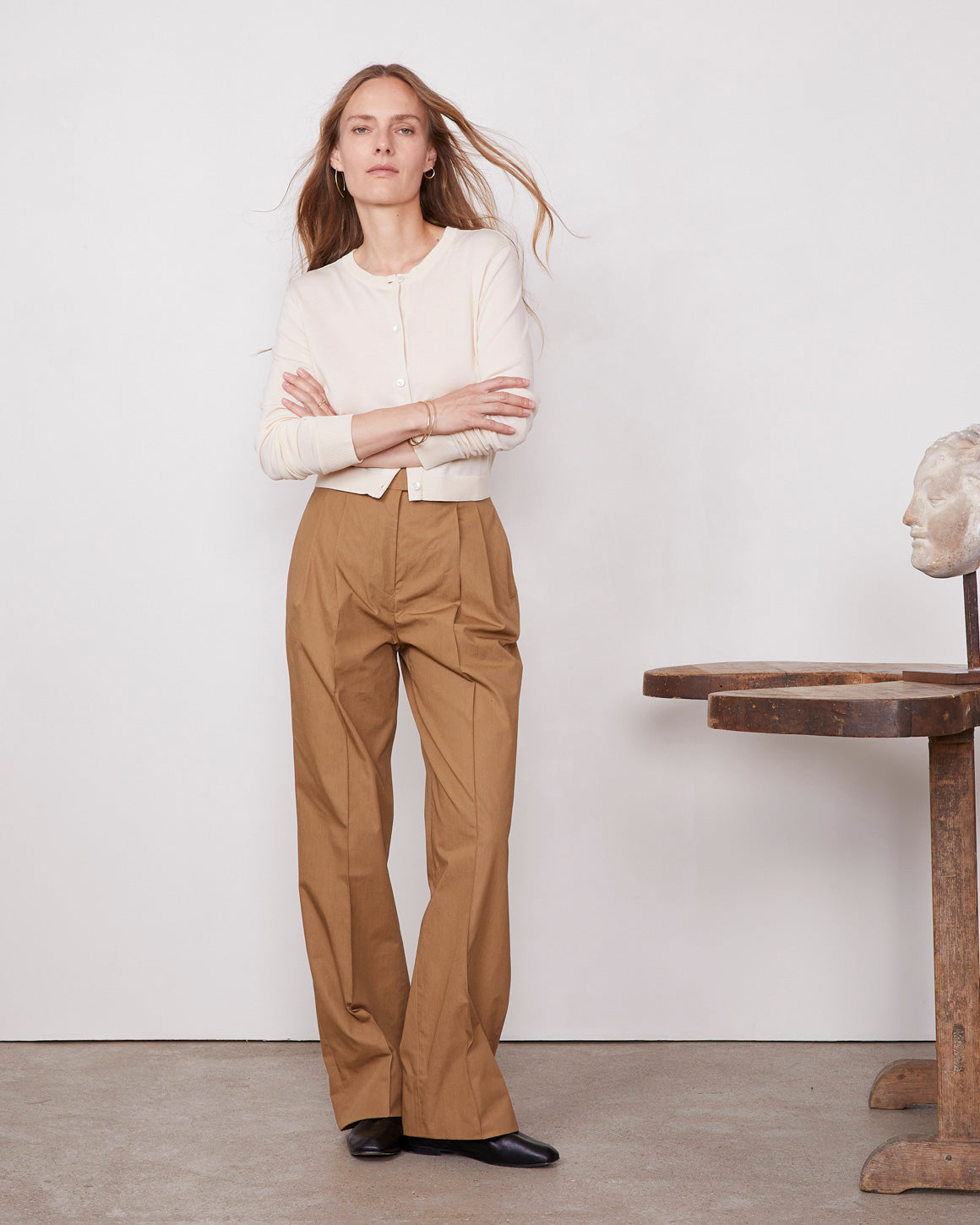 Off Officine Generaleセーターベージュ - Image 5