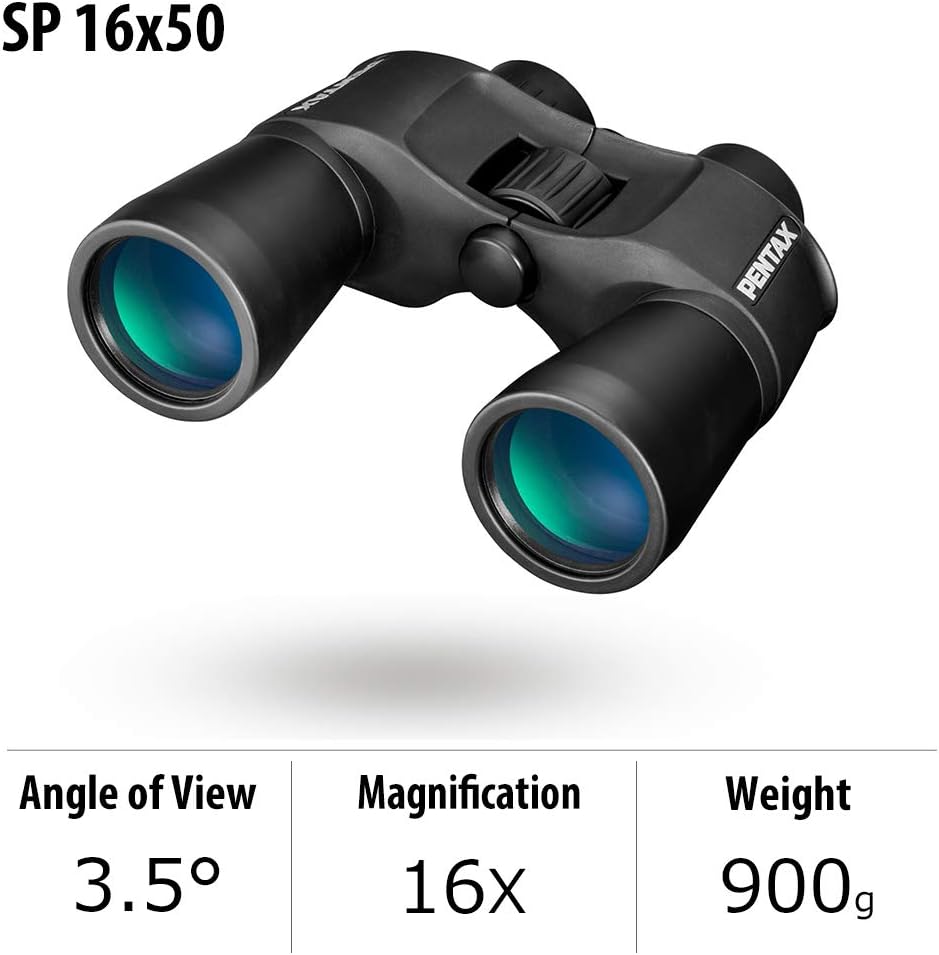 Pentax SP 16x50 Binoculars (Black) by Pentax