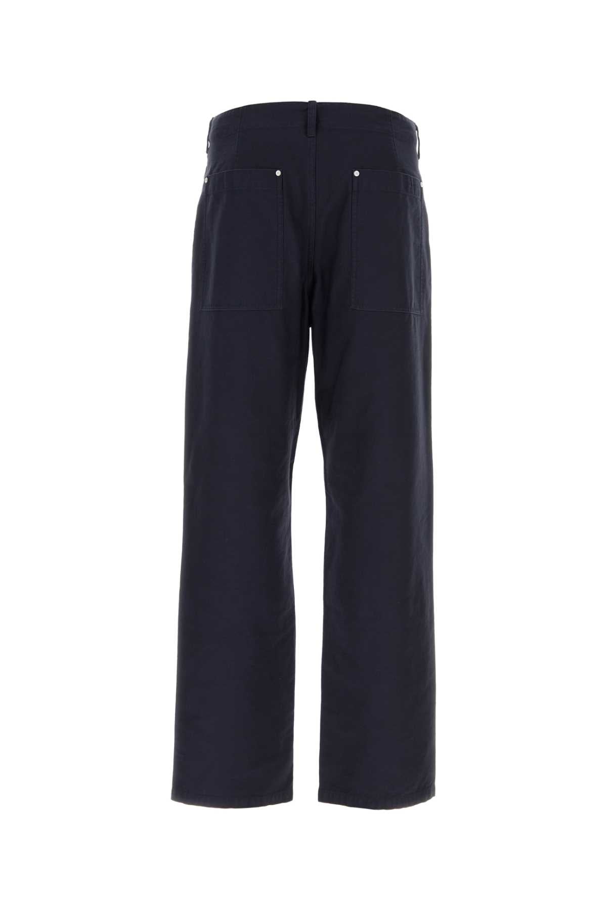 Givenchy Givenchy Midnight Blue Cotton Pant - Image 5