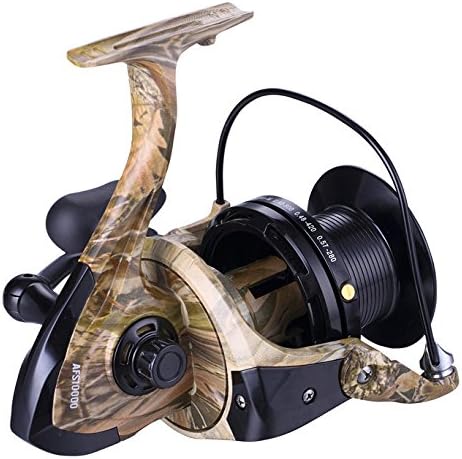 (Orurdo Fishing Equipment) Spinning Reel for Thick Yarn, Far Tossing, and Big Game Fishing, Compatible with Super Big Games, such as Adamant Fishing Surf, Cue, Taman Gala. *For Those With Arm Strength