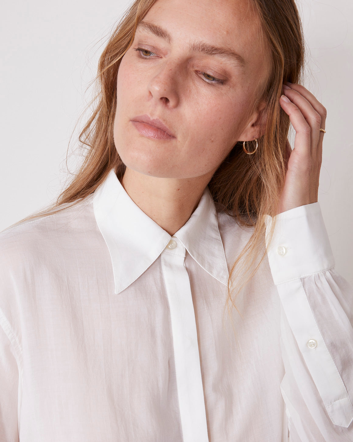 Off Officine Generaleシャツは白 - Image 5