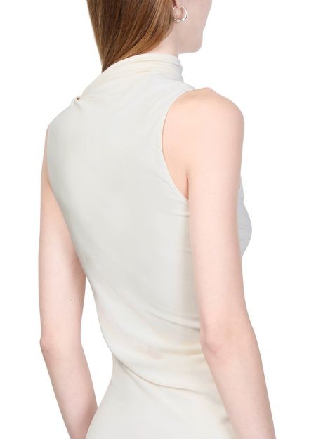 COURREGES ドレープクレープ ジャージー製 ドレス - Image 5