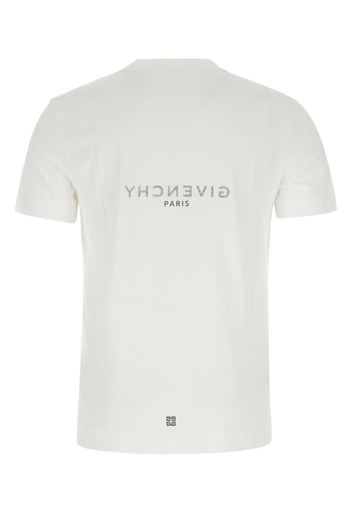 Givenchy Givenchy White Cotton T Shirt - Image 5