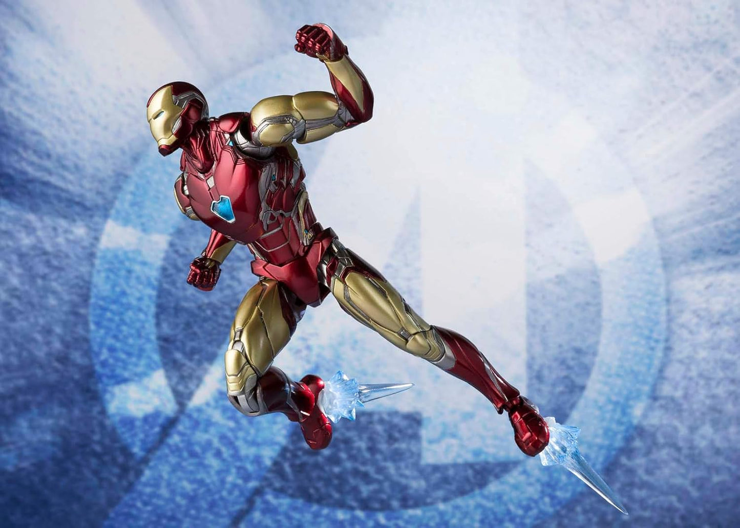 S.H. Figuarts Avengers Iron Man Mark 85 (Avengers: End Game), Approx. 6.1 inches (155 mm), PVC & ABS & Die Cast Pre-painted Action Figure
