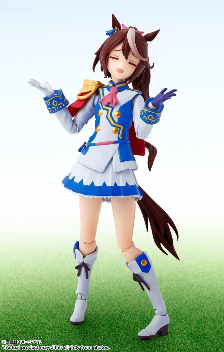 S.H. Figuarts Uma Musume Pretty Derby Tokai Teio Special Edition, Approx. 4.9 inches (125 mm), PVC & ABS, Pre-painted Action Figure