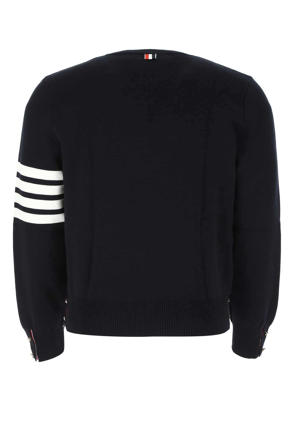 Thom Thom Browne Midnight Blue Cotton Sweater - Image 5