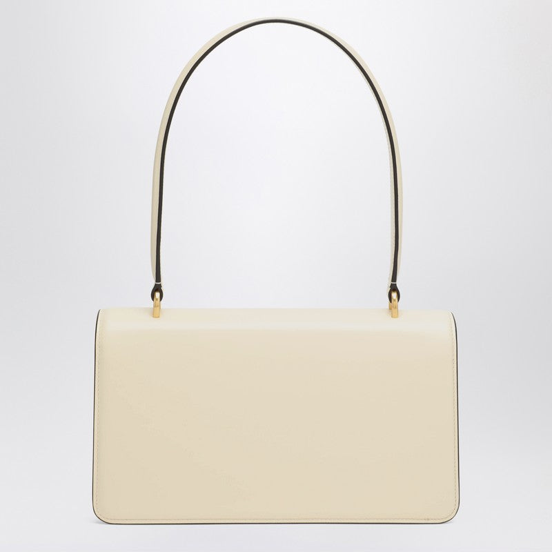 Valentino バターの白い光沢のあるカルフスキンのバレンティーノガラヴァニやるいバッグ - Image 5