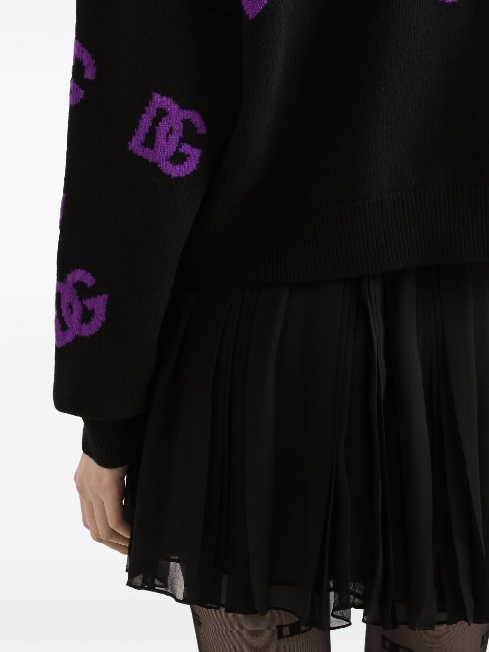 Dolce Gabbana ドルチェ&ガッバーナウールタートルネックジャンパー - Image 5