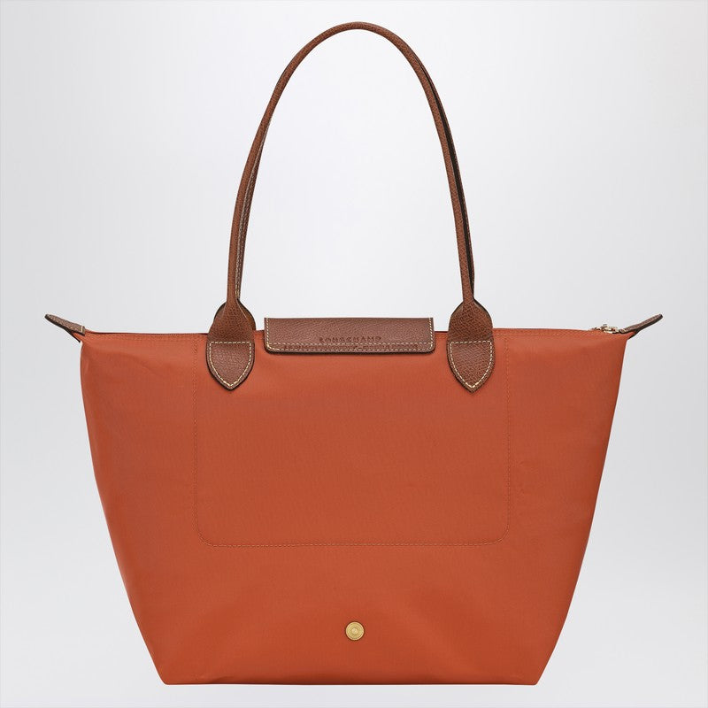 Longchamp Longchamp Brick Coloured Le Pliage Original M Bag - Image 5