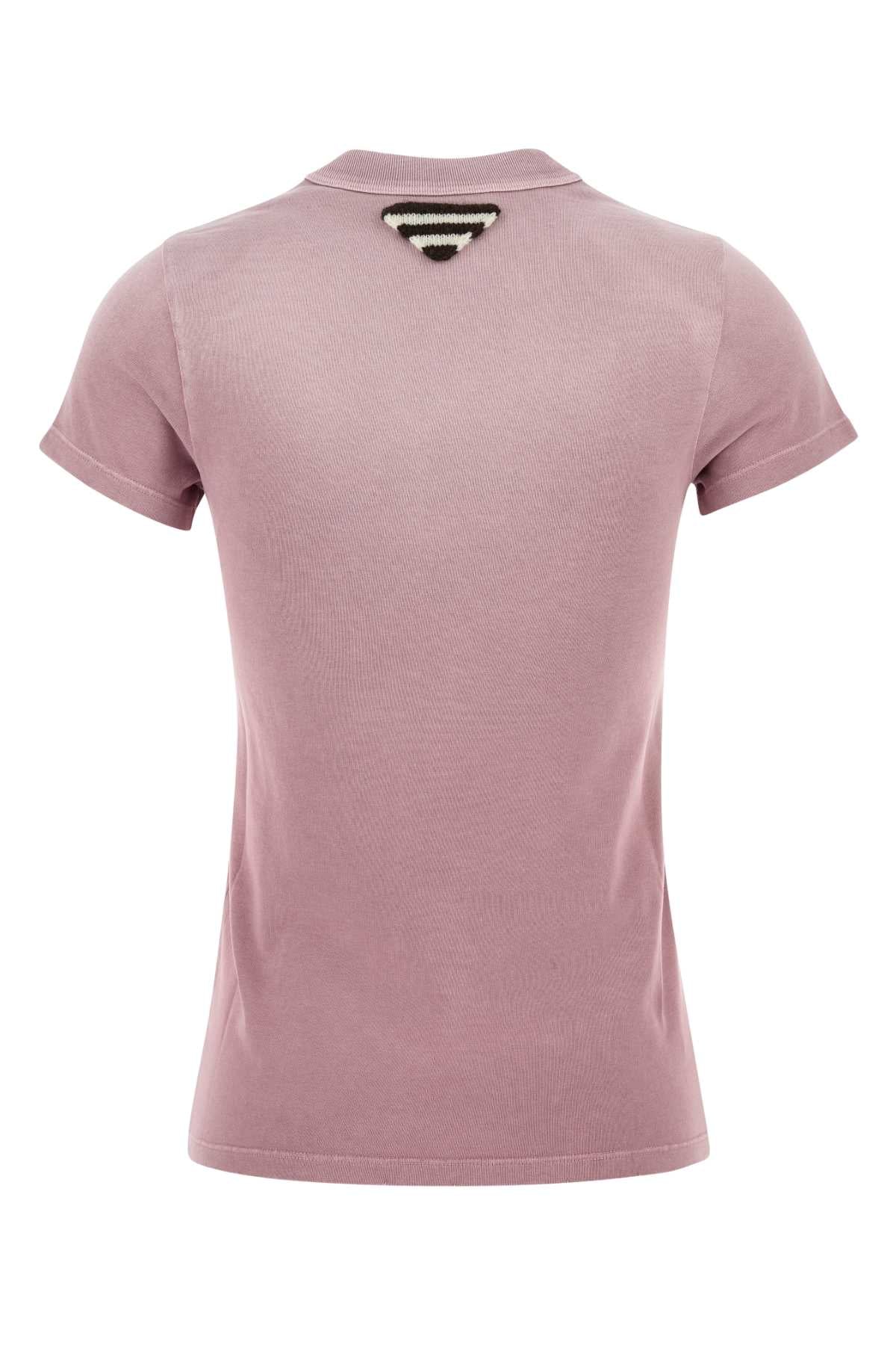 Prada プラダピンクコットンTシャツ - Image 5