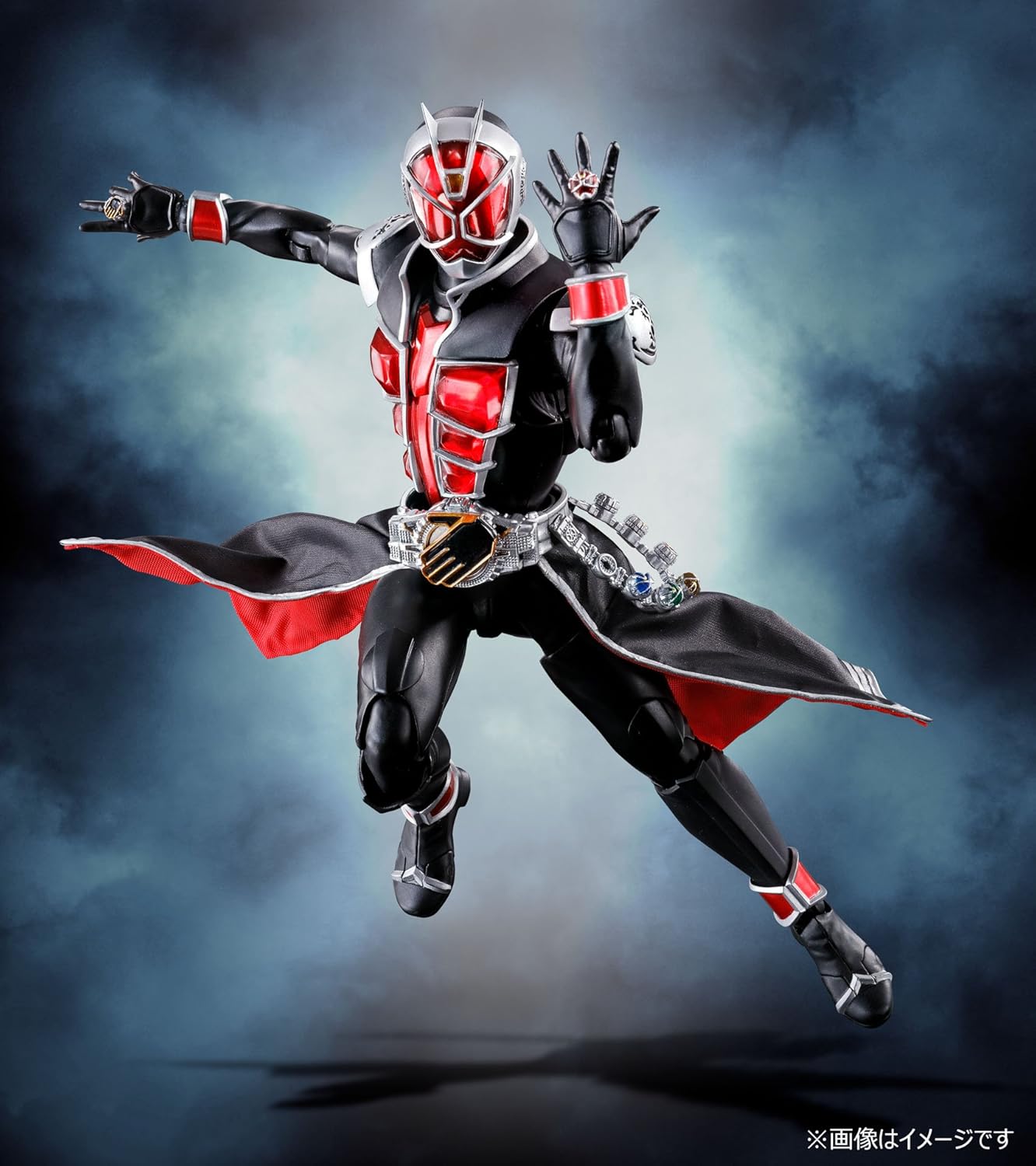 TAMASHII NATIONS S.H.フィギュアーツ 仮面ライダーウィザード フレイムスタイル(真骨彫製法) 約145mm ABS&PVC製 塗装済み可動フィギュア