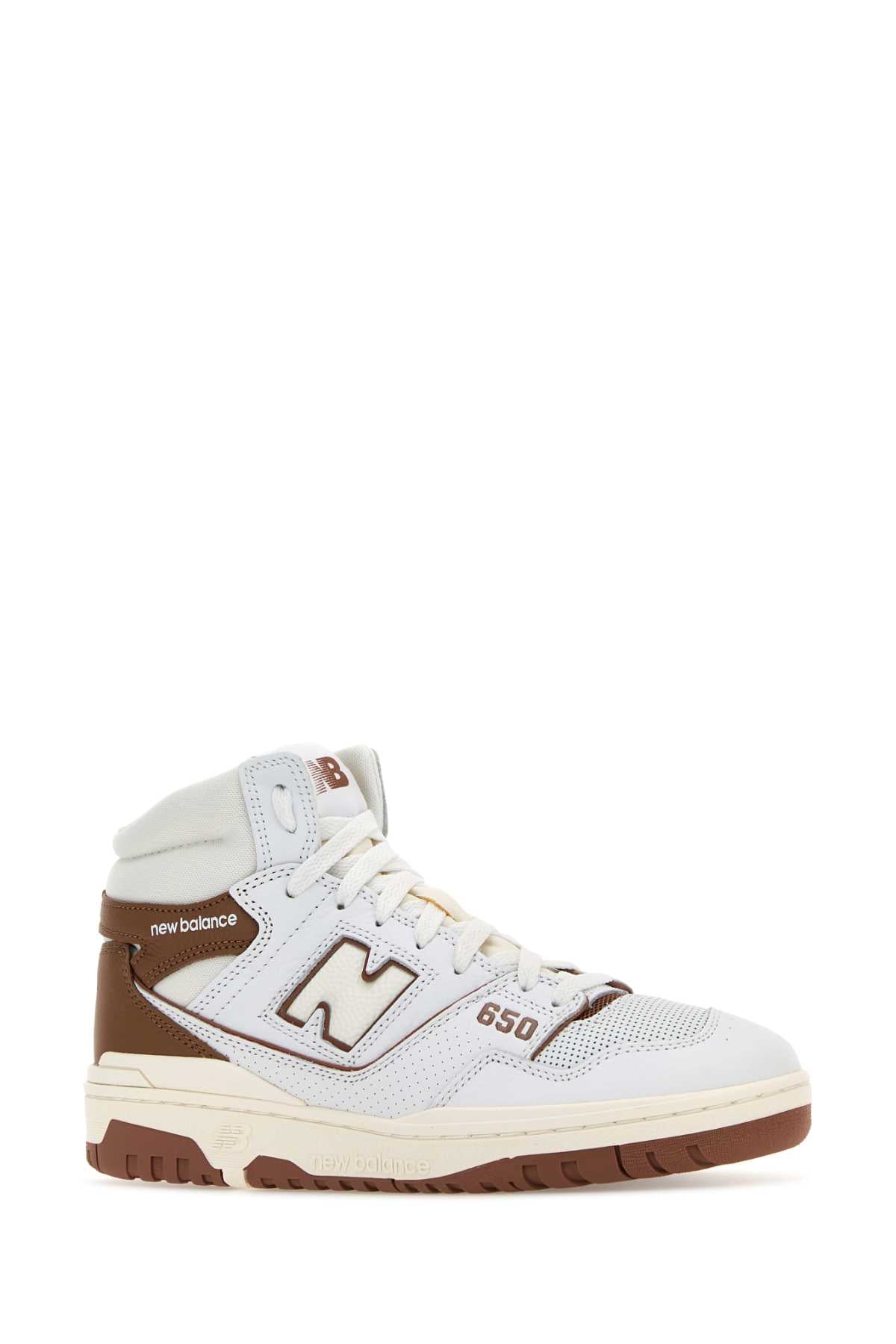 Designer Brand ニューバランスツートーンレザー650スニーカー - Image 5