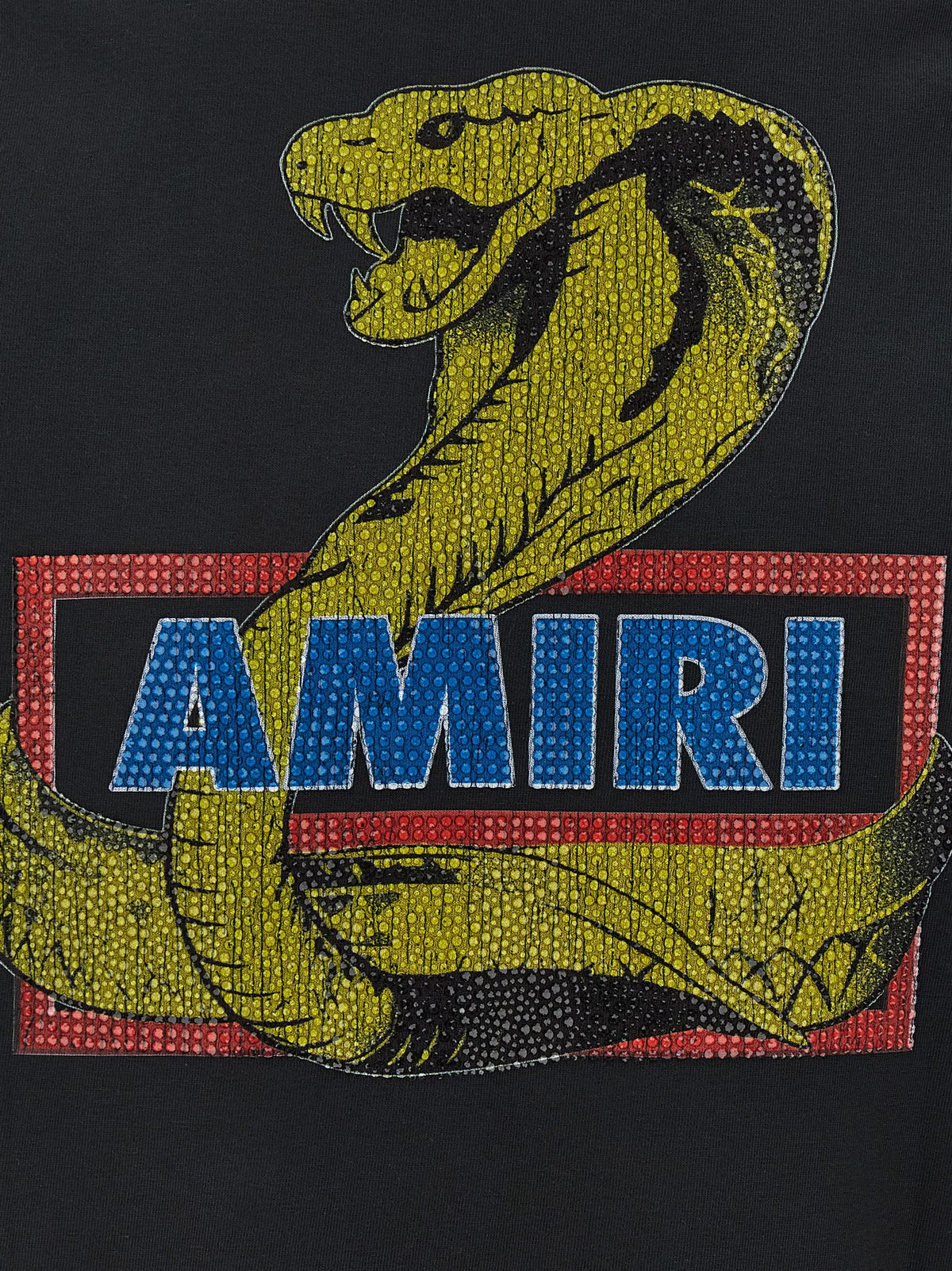 Amiri アミリ 'アミリクリスタルコブラ' Tシャツ - Image 5