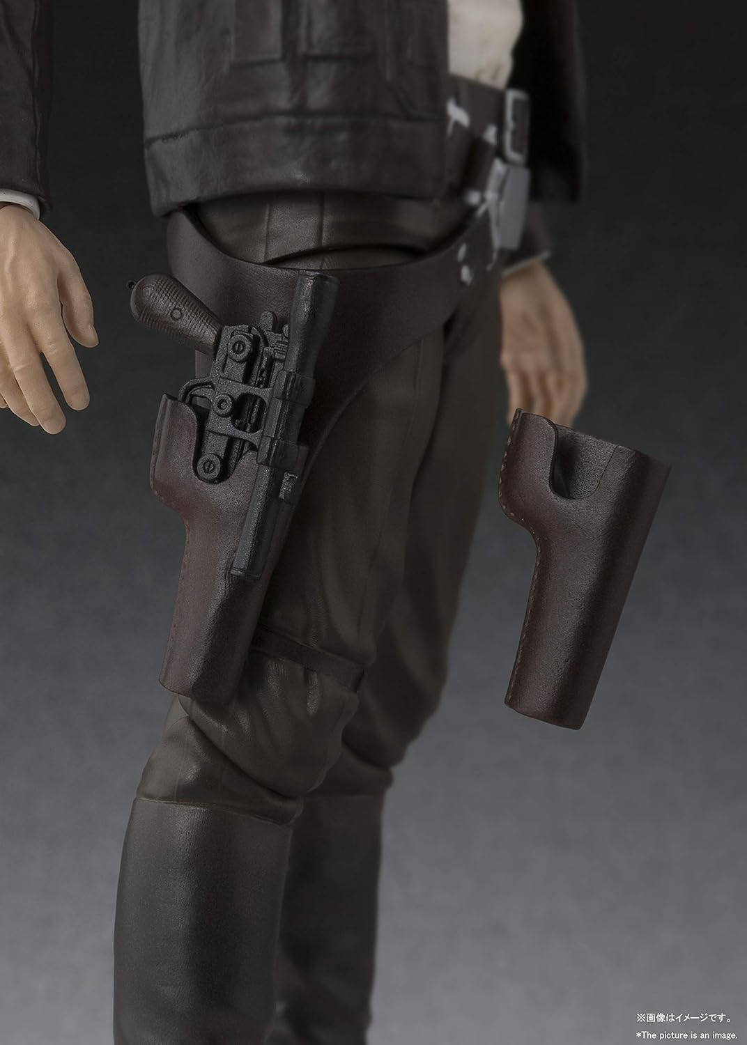 S.H. Figuarts Star Wars Han Solo (Star Wars: The Force Awakens), PVC & ABS Pre-painted Action Figure