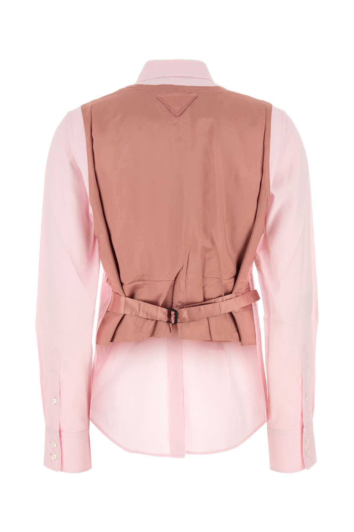 Prada プラダパステルピンクオックスフォードシャツ - Image 5