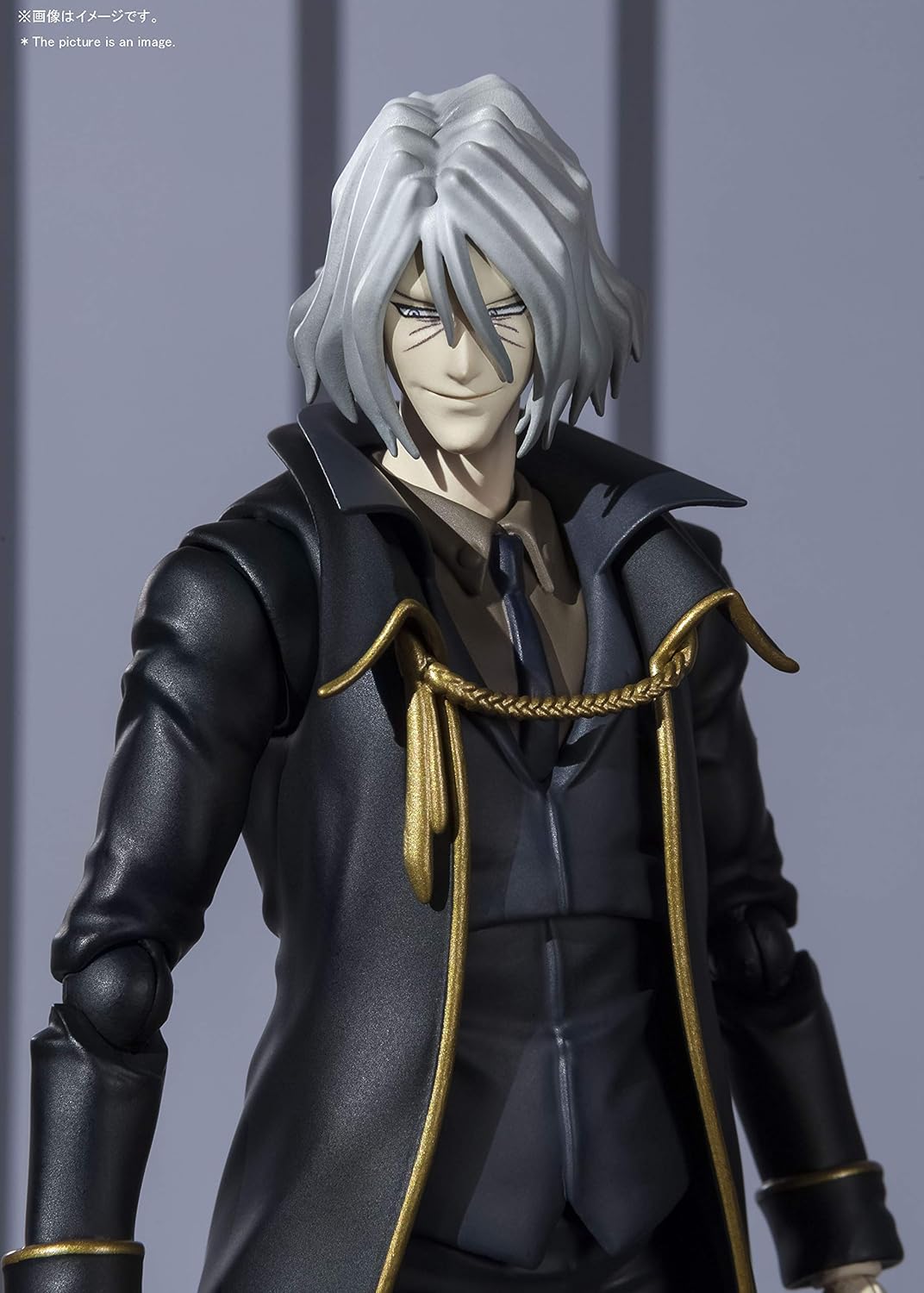 S.H. Figuarts Cowboy Bebop Vicious Approx. 5.9 inches (150 mm), PVC & ABS, Pre-painted Action Figure