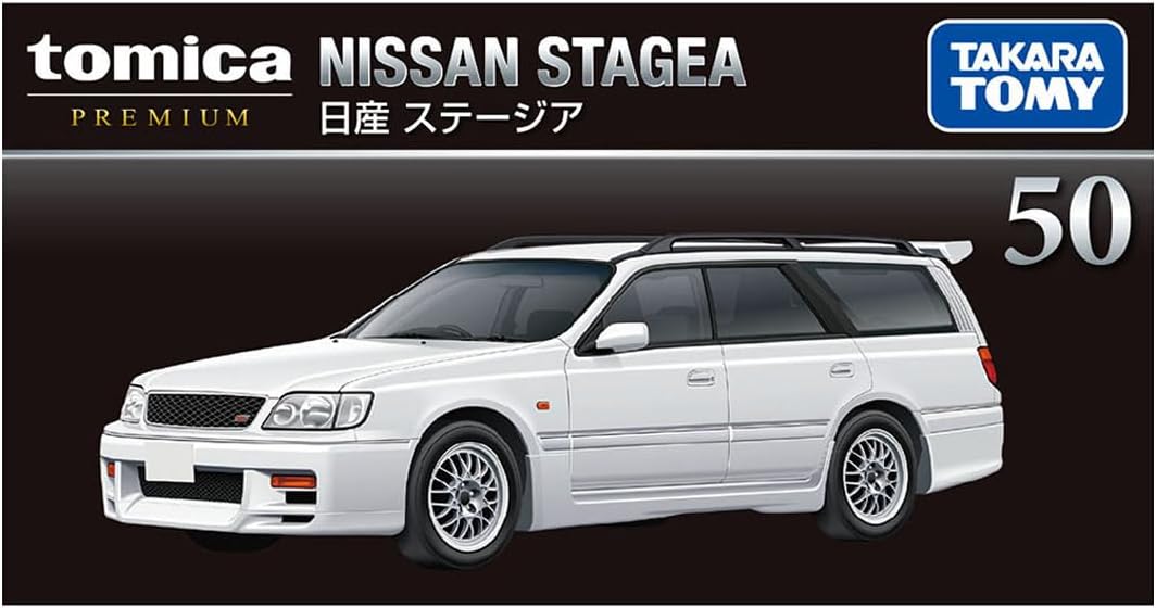 Takara Tomy Tomica Premium 50 Nissan Stage A Mini Car Toy for Ages 6 and Up