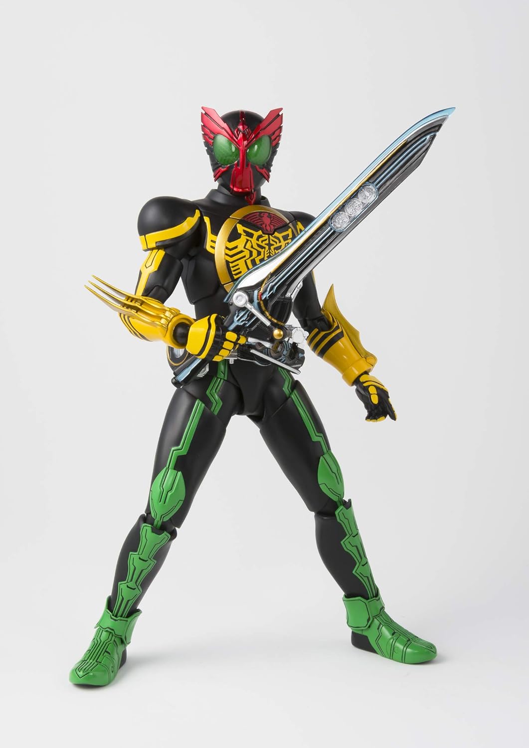 S.H. Figuarts Kamen Rider Oz (True Bone Carving Method) Tatoba Combo Approx. 5.7 inches (145 mm), ABS & PVC Pre-painted Action Figure