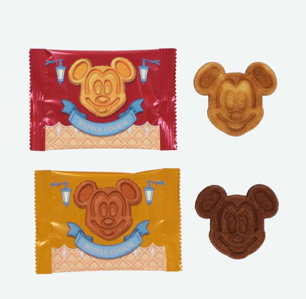 Tokyo Disney Resort Exclusive Mickey Mouse Waffle Cookies TDR Candy Souvenir Disney Goods Present