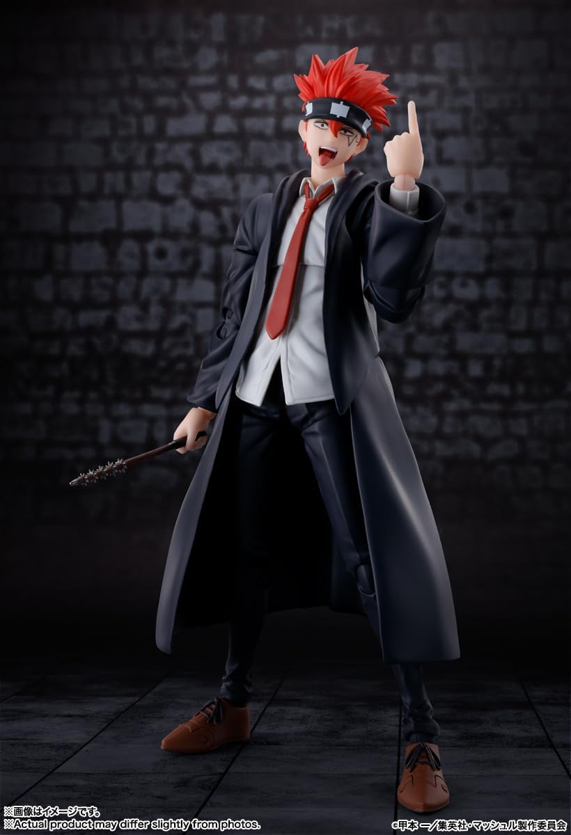 S.H. Figuarts Mashle Dot Barrett, Approx. 6.1 inches (155 mm), PVC & ABS, Pre-painted Action Figure