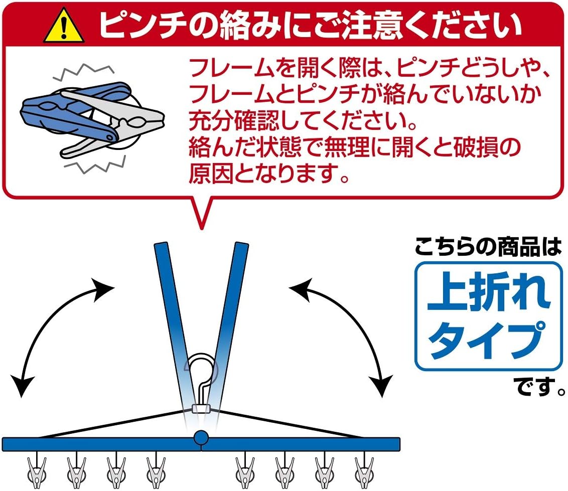 Nishida Pinch Hanger, 30 Pinch, Set of 2, Steel, Laundry Hanger, Pinch, Clothesline Hanger, Aluminum, Room Drying, Indoor Drying, Laundry Supplies, Durable, Long Lasting, Clothespins, Steel Pinch,