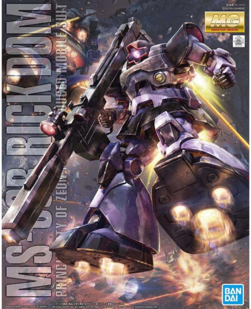 Bandai Spirits MG Mobile Suit Gundam Rick Dom 1/100 Scale Color-Coded Plastic Model