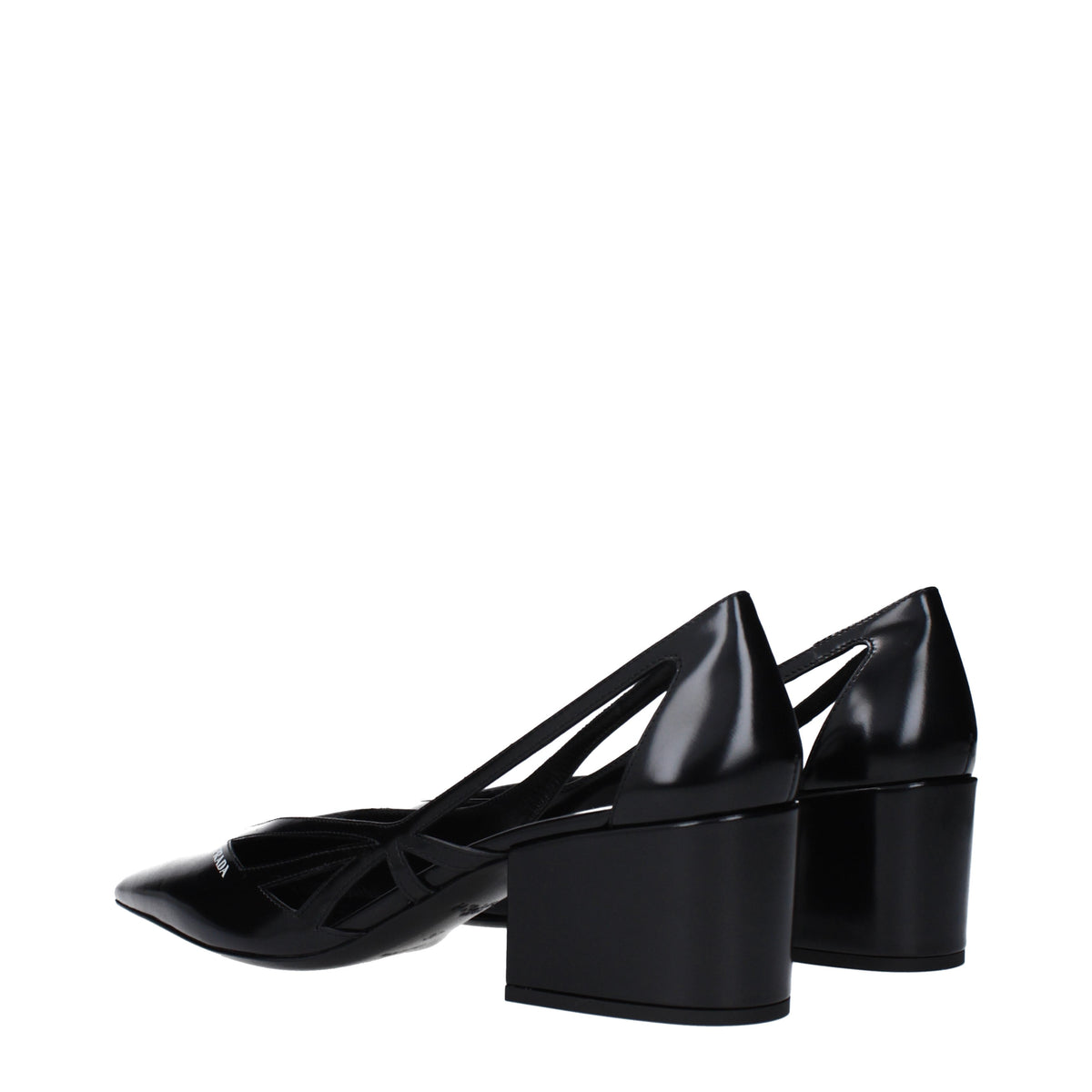 Prada プラダサンダルレザーブラック - Image 5