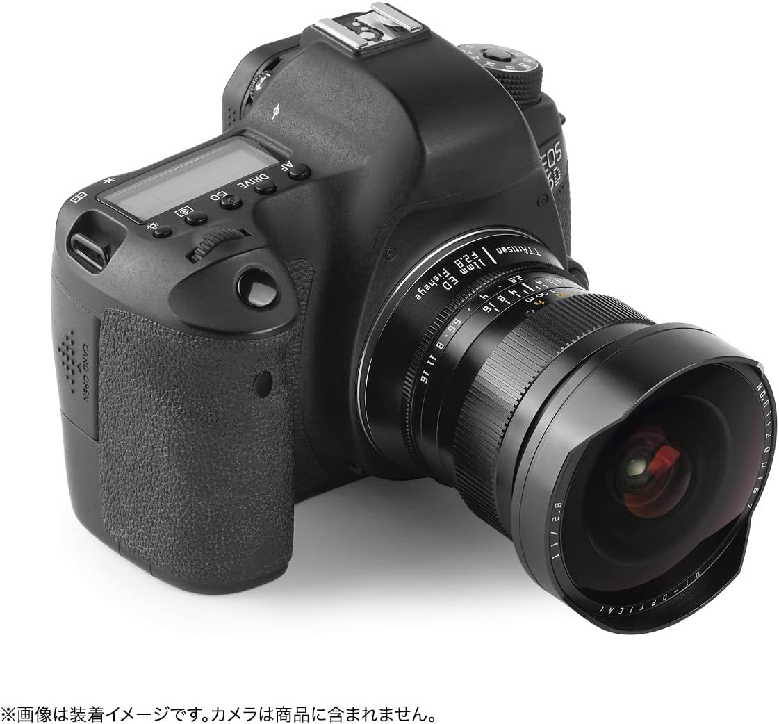 TTArtisan 11mm f/2.8 Fisheye EF Mount Brand Optics Fisheye Lens