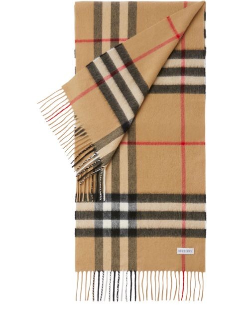 BURBERRY チェック カシミア製スカーフ - Image 5
