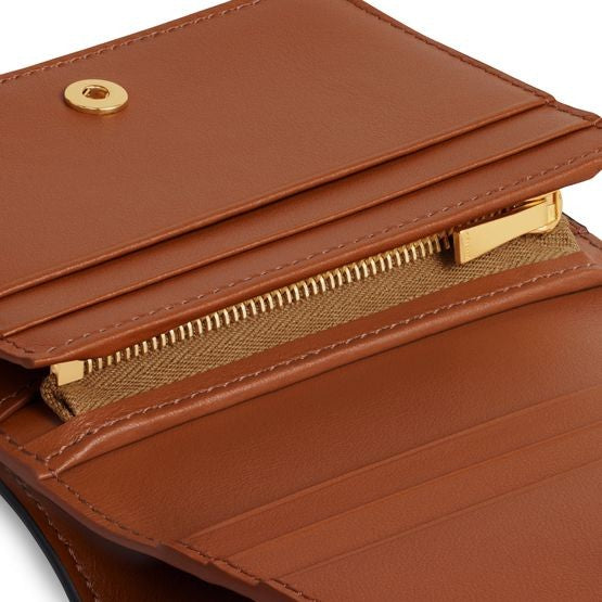 CELINE Triomphe compact wallet in Triomphe canvas - Image 5