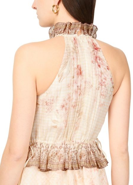 ZIMMERMANN Illuminate halter midi dress - Image 5