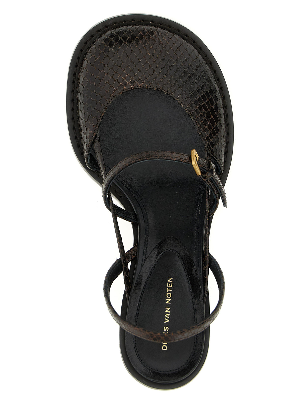 Monot Dries Van Noten Leather Slingback - Image 5