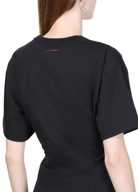 COURREGES ベルト付き プリント入り Tシャツ - Image 5
