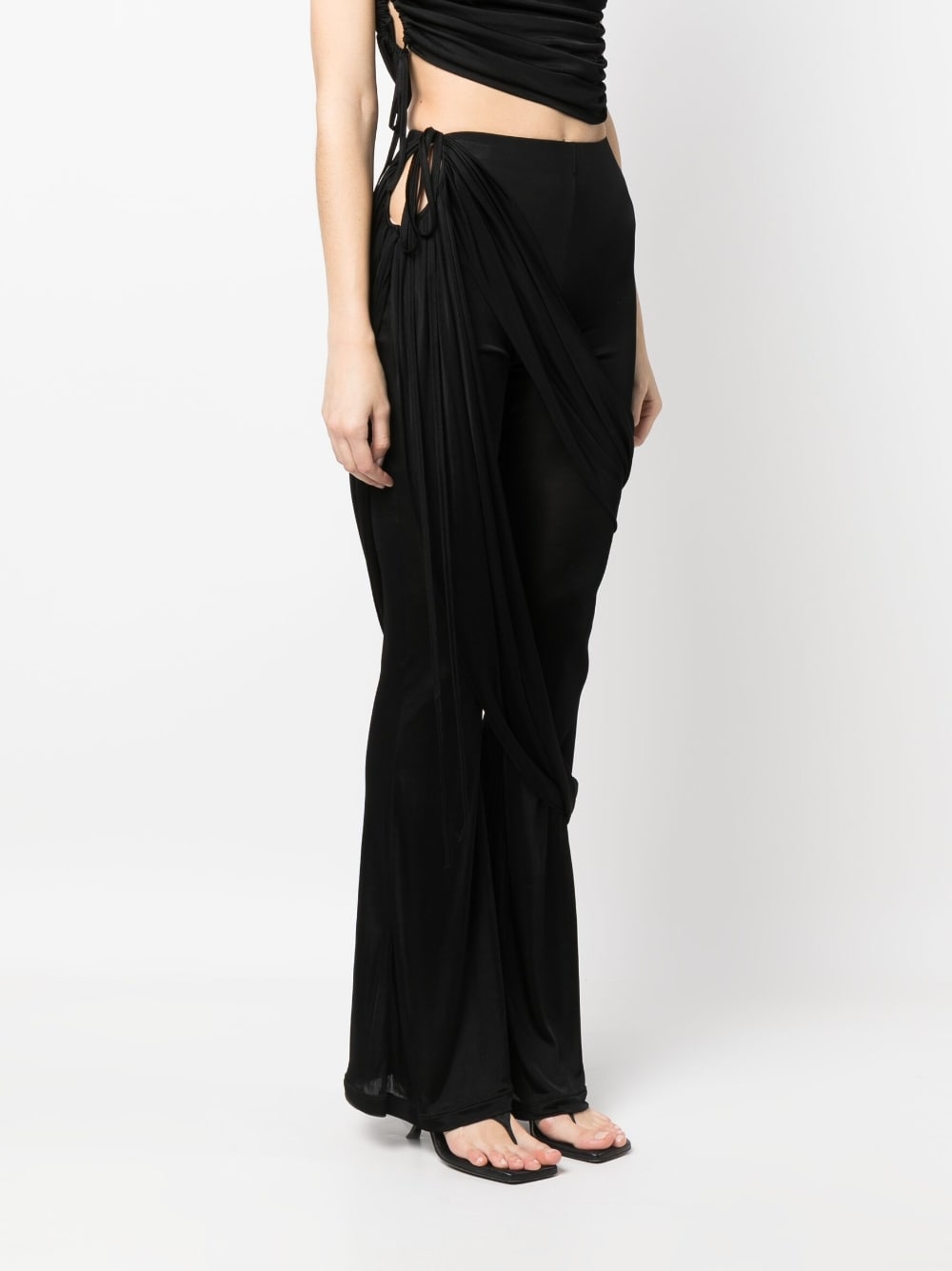 Andreādamo させて'S ジャージーフレアパンツに行きます - Image 5