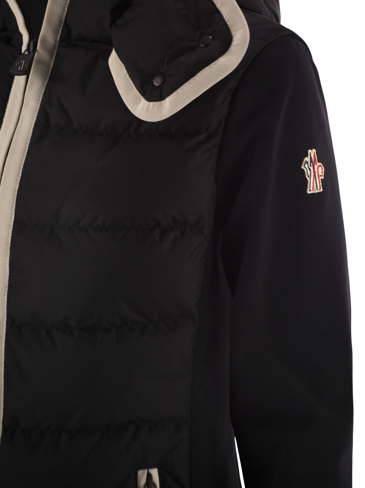 Moncler モンクレールグレノブルパッド入りフーディーとジップ - Image 5