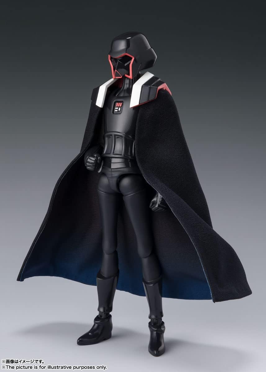 S.H. Figuarts Star Wars: Visions Carre Approx. 5.5 inches (140 mm), ABS, PVC & Fabric, Pre-painted Action Figure