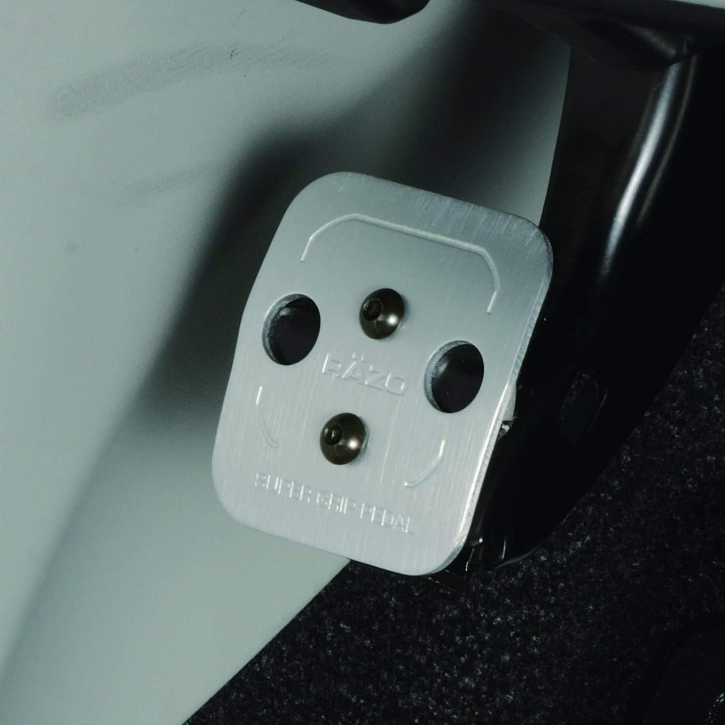 カーメイト(CARMATE) 車用 ペダル RAZO パーキングブレーキペダル スーパーグリップ RP125