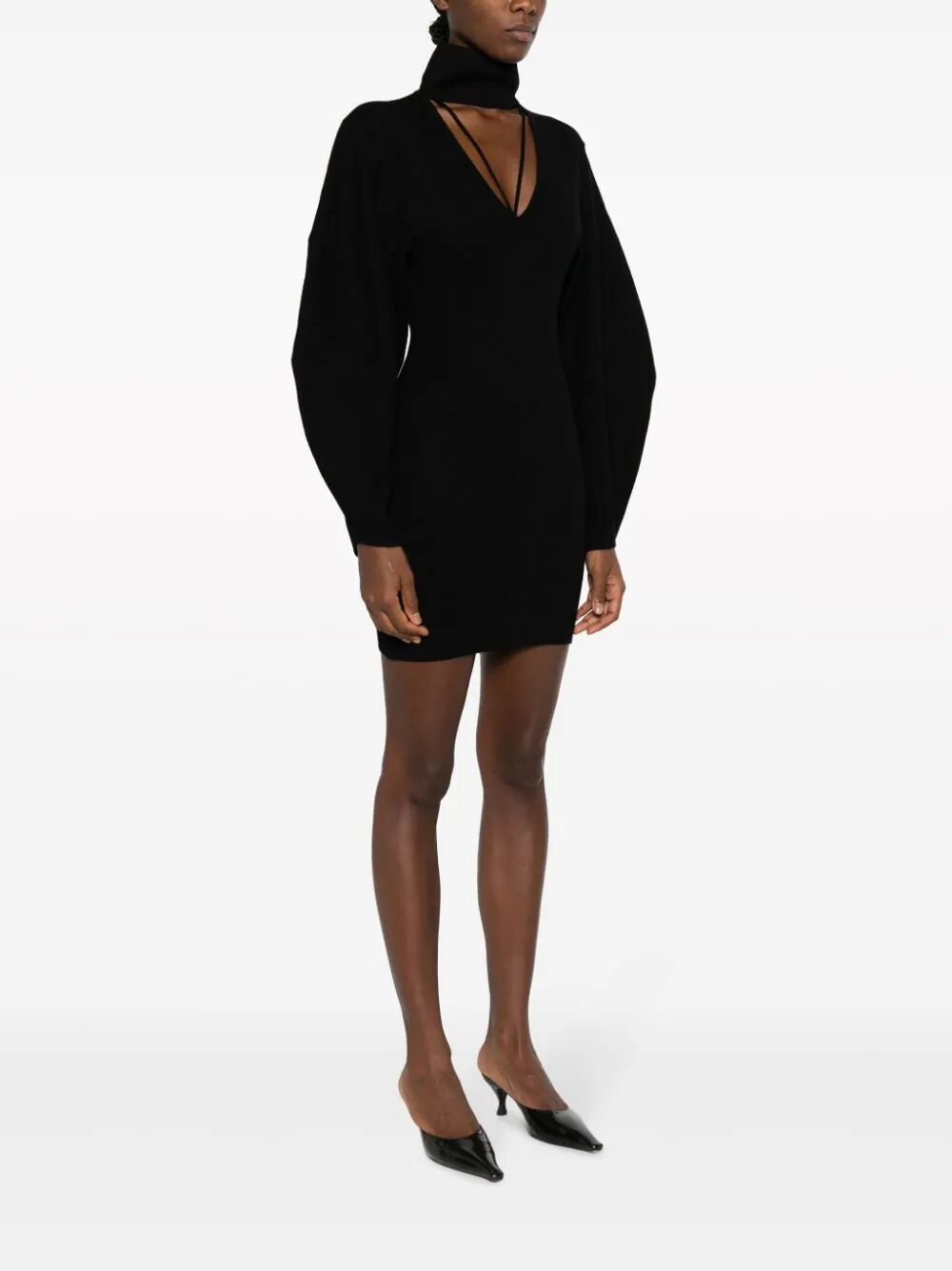 Andreādamo Andreadamoストレッチニットミニドレス - Image 5