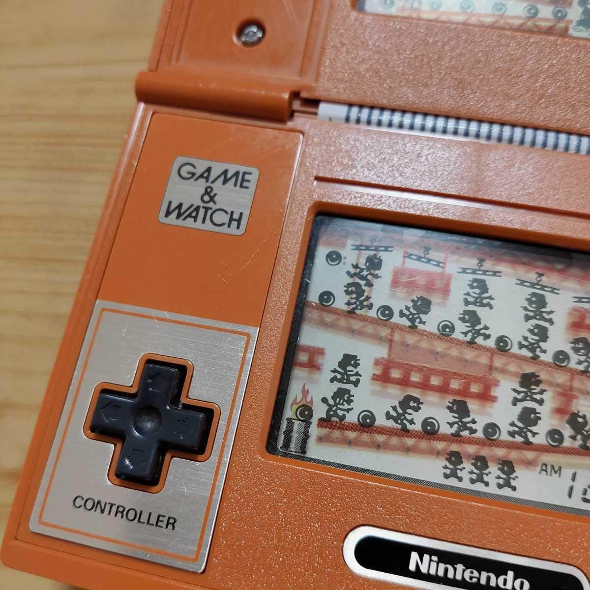 動作確認済み ゲームウォッチ ドンキーコング 任天堂 ニンテンドー ゲーム&ウォッチ GAME&WATCH DONKEY KONG