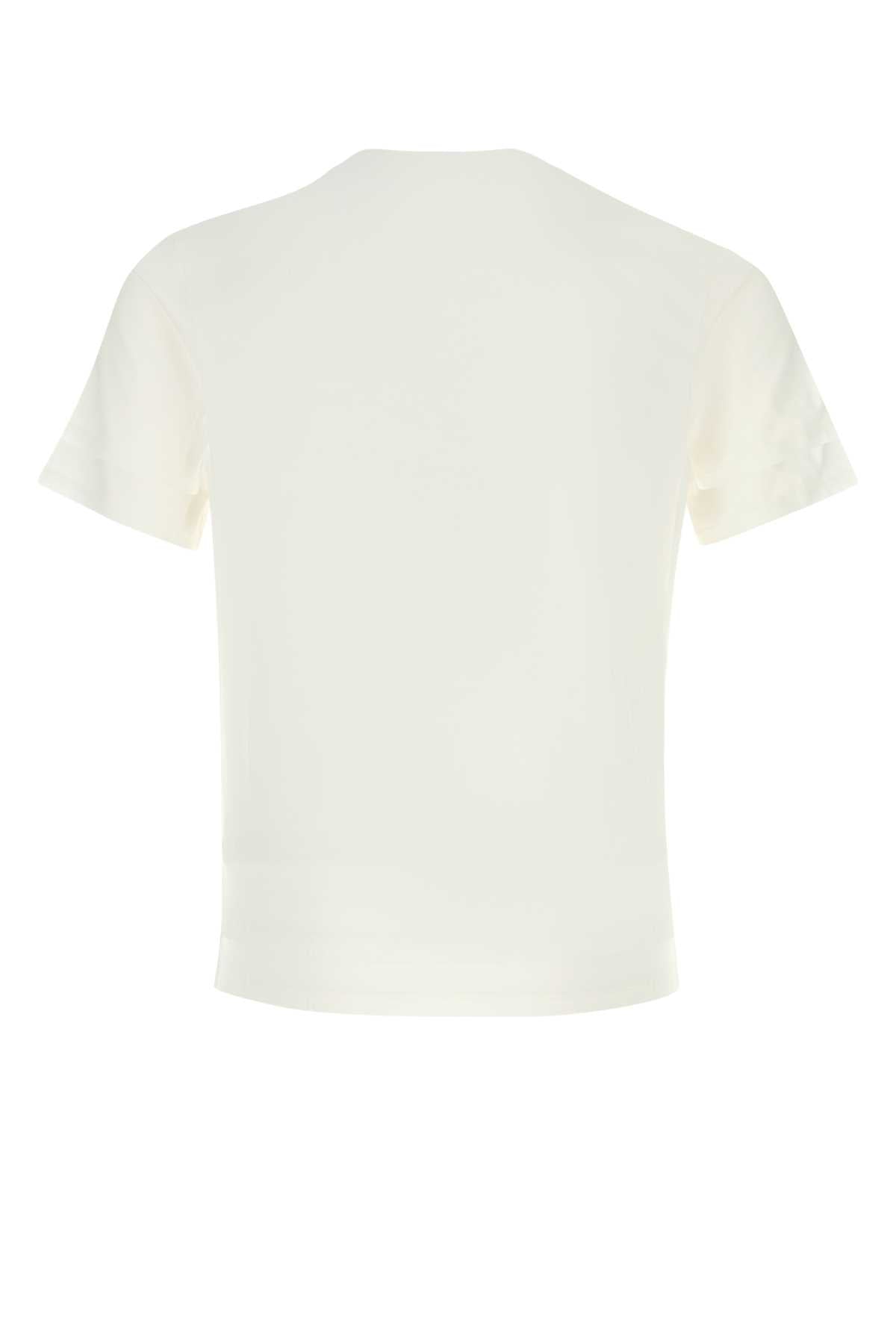 Prada プラダ ホワイト コットン T シャツ - Image 5