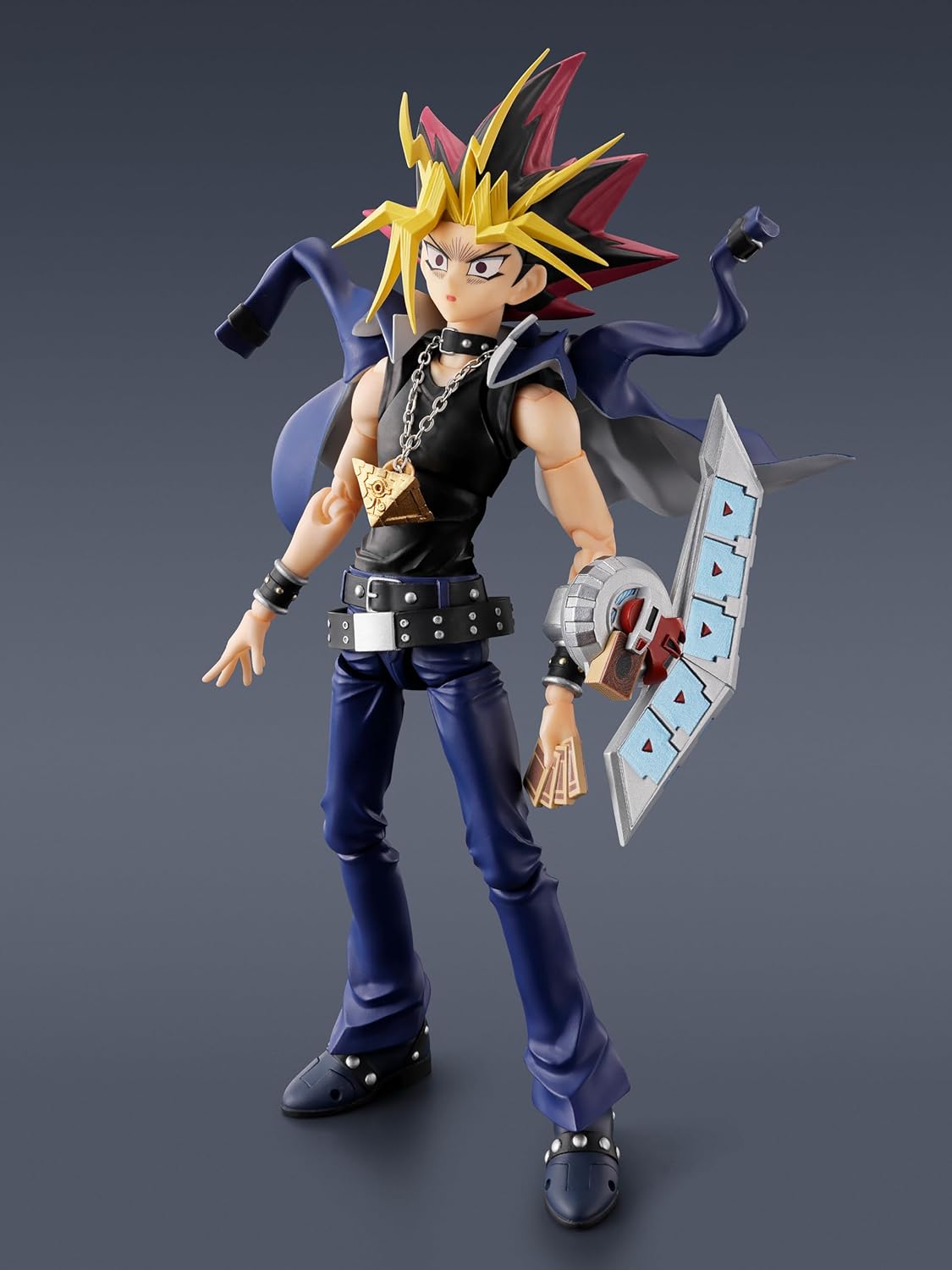 TAMASHII NATIONS S.H. Figuarts Yu-Gi-Oh! Duel Monsters Dark Yugi Approx. 6.3 inches (160 mm), PVC & ABS Pre-painted Action Figure