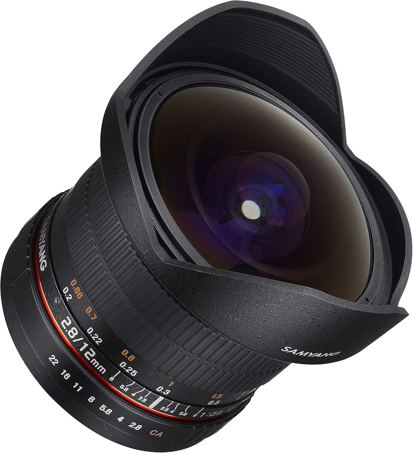 Samyang 12mm F2.8 ウルトラワイド魚眼レンズ Canon EOS EF DSLRカメラ用 - フルフレーム対応